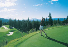 Golfing at Trickle Creek